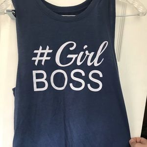 #GIRLBOSS tank